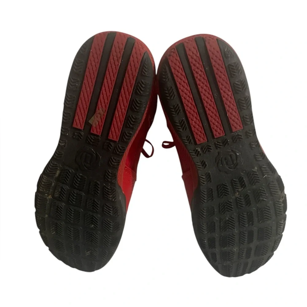 Adidas Red Sneakers with Black Details Women 8